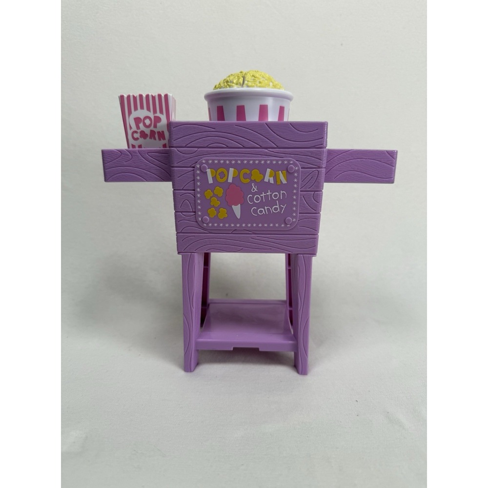 American Girl Doll Wellie Wishers Popcorn and Cotton Candy Cart Snacks